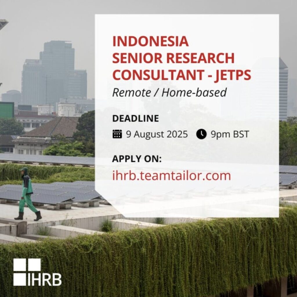 IHRB is seeking the strategic support of a Senior Research Consultant