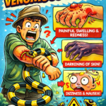 Beware of venomous snake bites